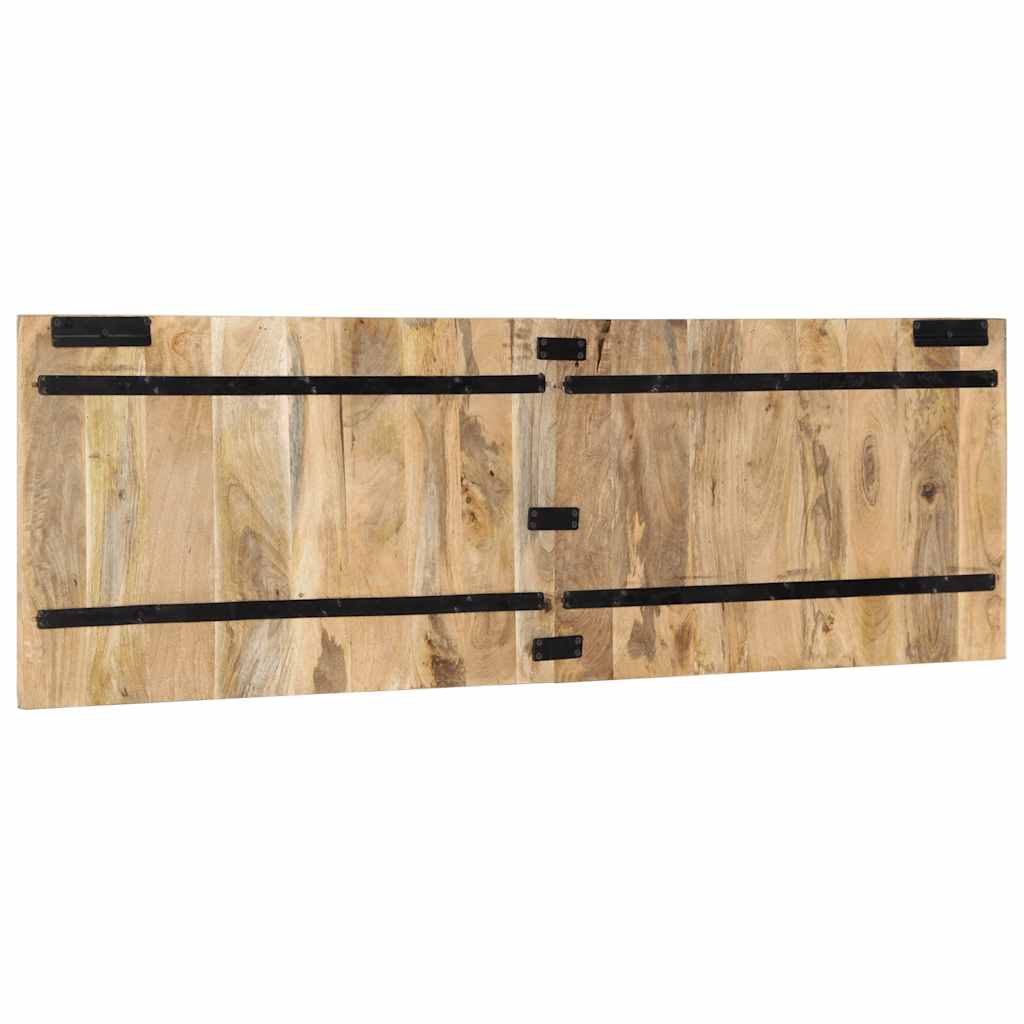 vidaXL Zagłówek 160 cm lite drewno surowe mango