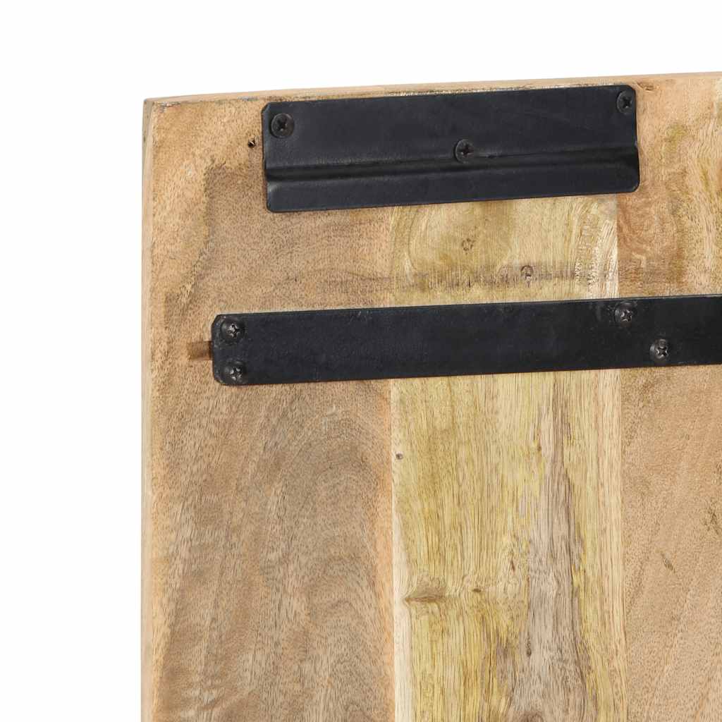 vidaXL Zagłówek 160 cm lite drewno surowe mango