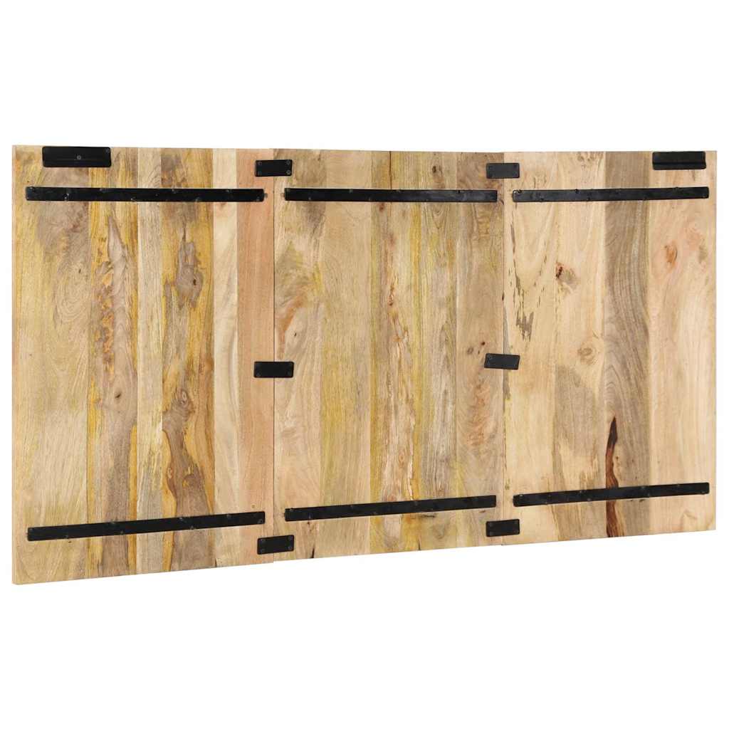 vidaXL Zagłówek 160 cm lite drewno surowe mango