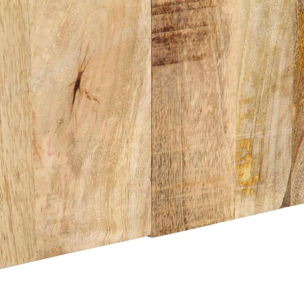 vidaXL Zagłówek 160 cm lite drewno surowe mango
