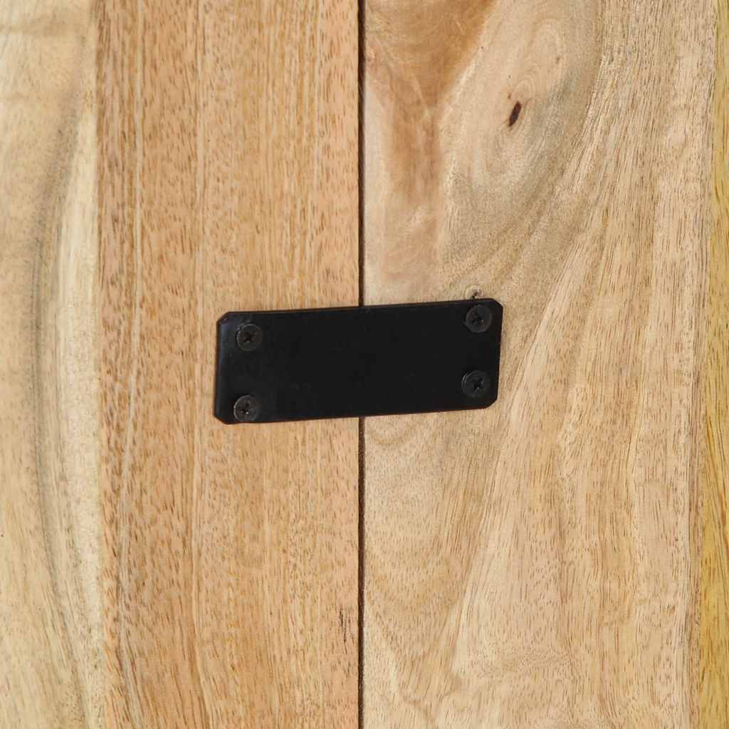 vidaXL Zagłówek 160 cm lite drewno surowe mango