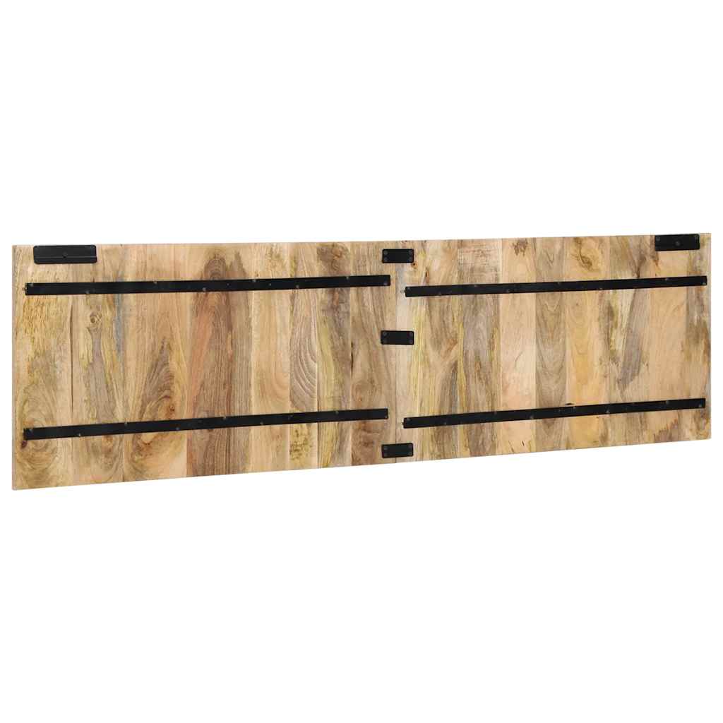 vidaXL Zagłówek 180 cm lite drewno surowe mango