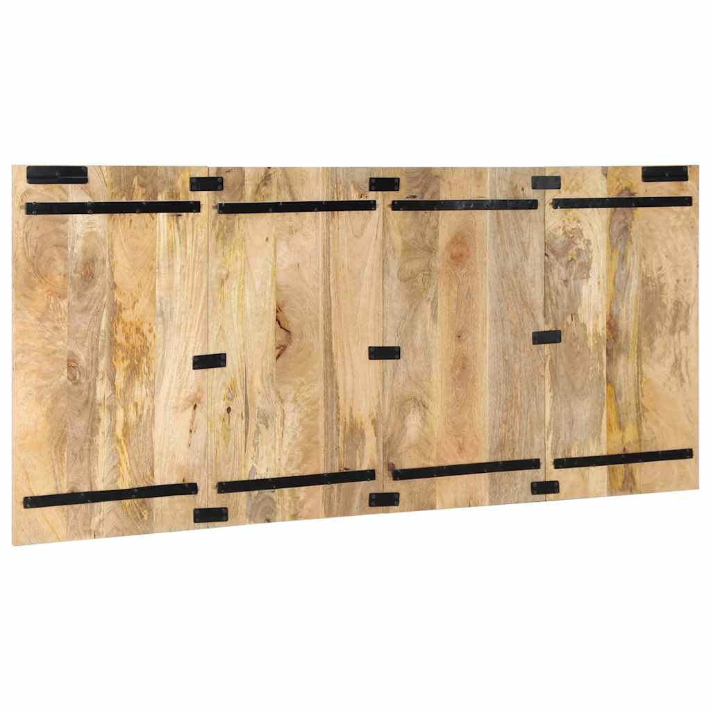 vidaXL Zagłówek 180 cm lite drewno surowe mango