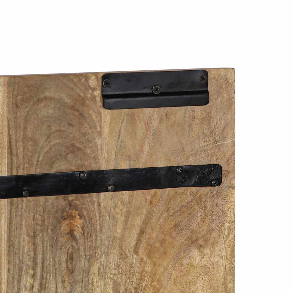 vidaXL Zagłówek 200 cm lite drewno surowe mango