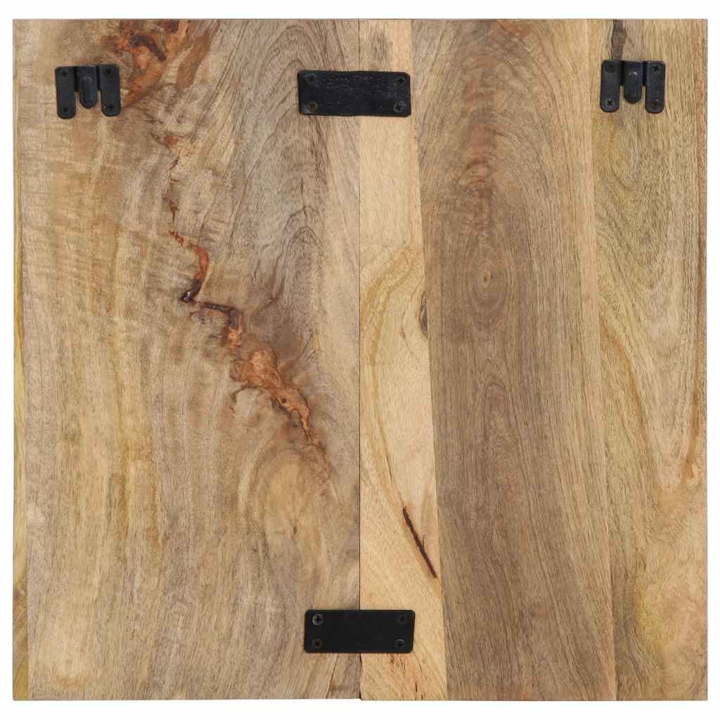 vidaXL Szafka nocna, 50x27x50 cm, surowe drewno mango