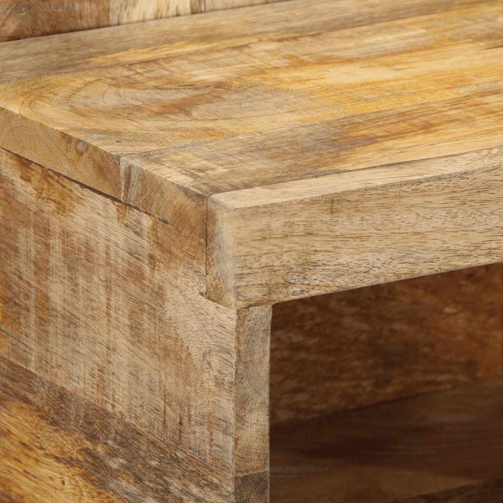 vidaXL Szafka nocna, 50x27x50 cm, surowe drewno mango