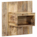vidaXL Szafka nocna, 50x27x50 cm, surowe drewno mango