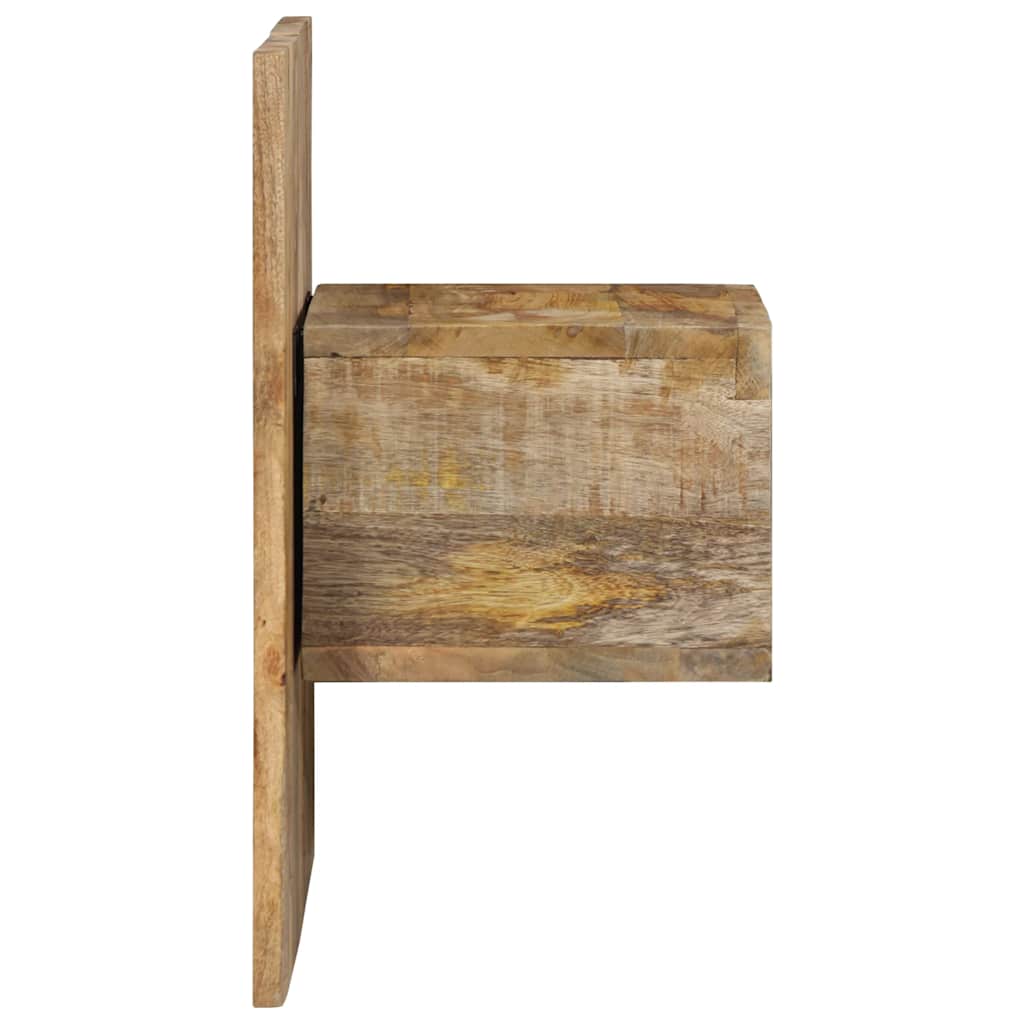 vidaXL Szafka nocna, 50x27x50 cm, surowe drewno mango