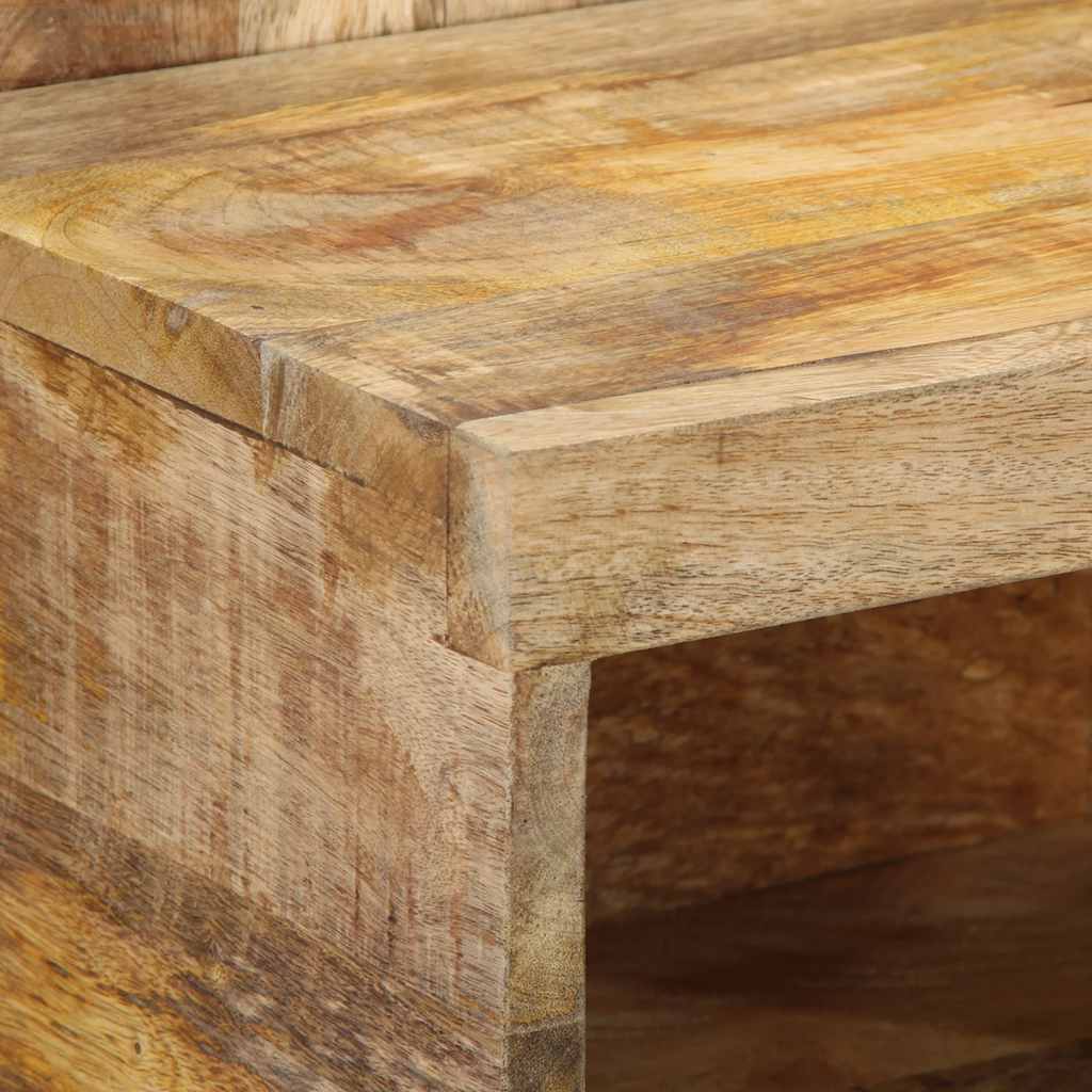 vidaXL Szafka nocna, 50x27x50 cm, surowe drewno mango