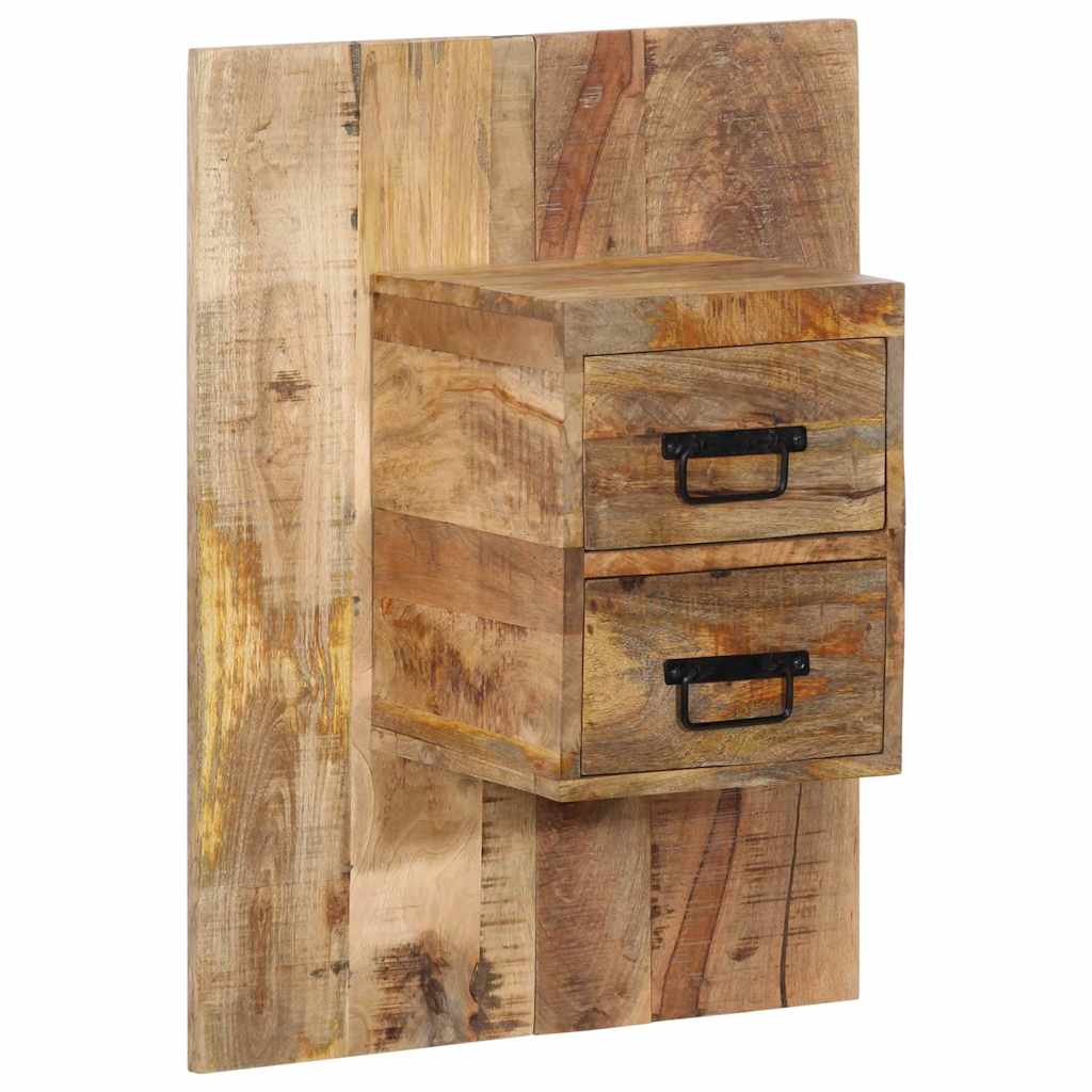 vidaXL Szafka nocna, 60x32x80 cm, surowe drewno mango