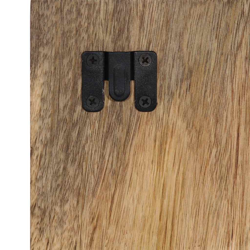 vidaXL Szafka nocna, 60x32x80 cm, surowe drewno mango