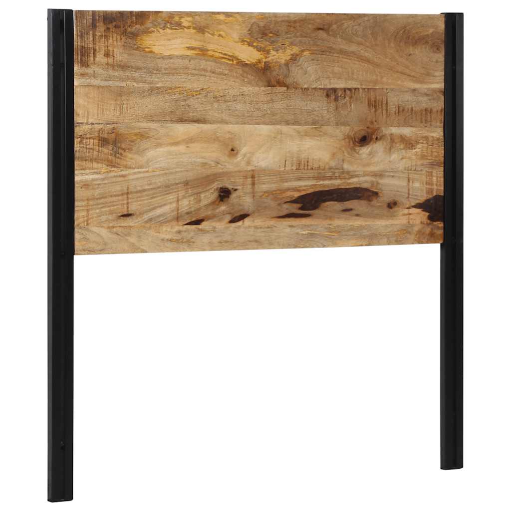 vidaXL Zagłówek 100 cm lite drewno mango i żelazo