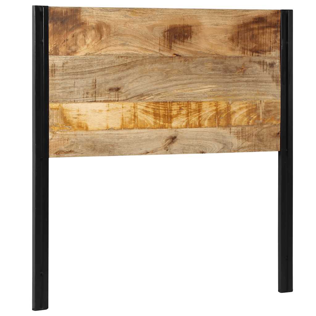 vidaXL Zagłówek 100 cm lite drewno mango i żelazo