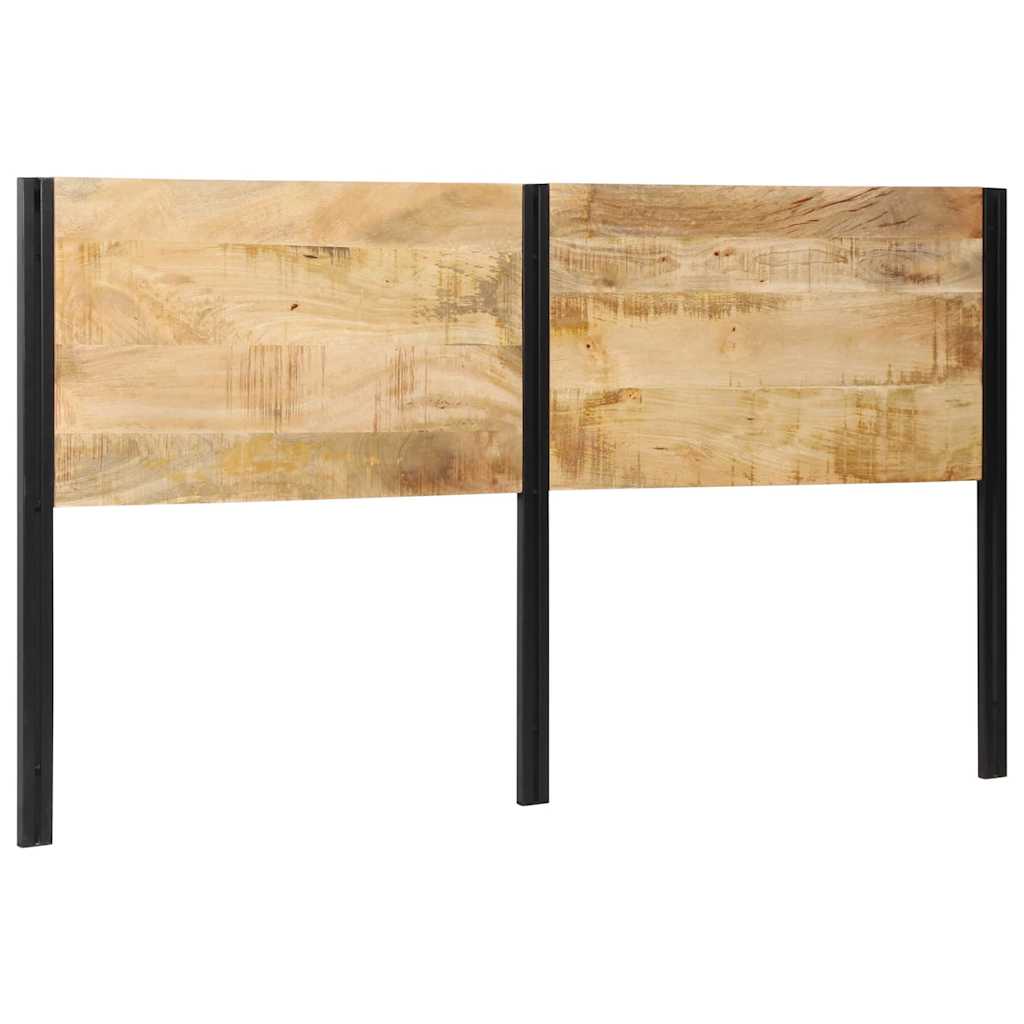 vidaXL Zagłówek 180 cm lite drewno mango i żelazo