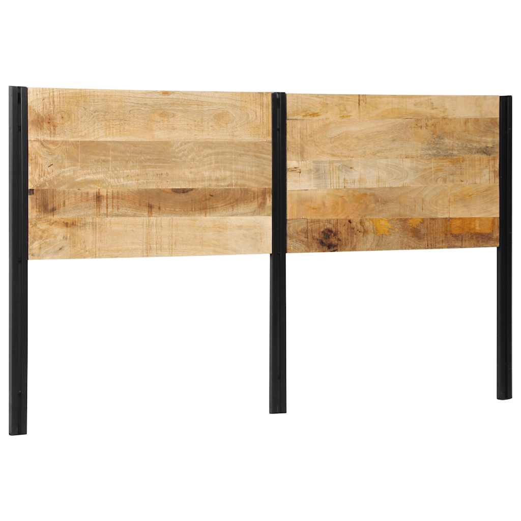 vidaXL Zagłówek 180 cm lite drewno mango i żelazo