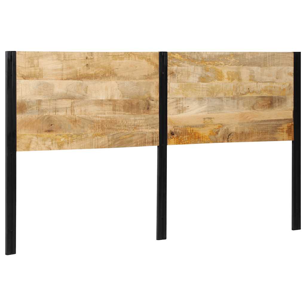 vidaXL Zagłówek 180 cm lite drewno mango i żelazo