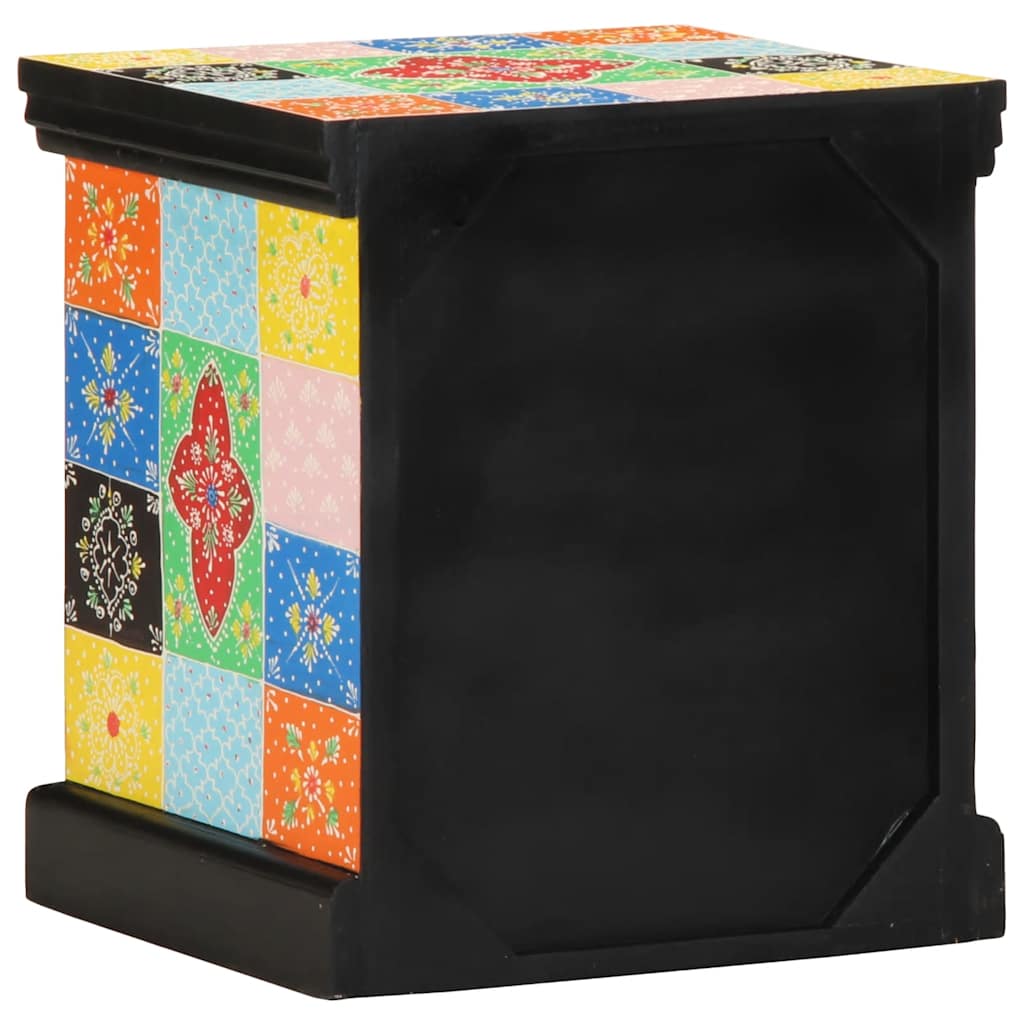 vidaXL Szafka nocna 2 szt. Wielokolorowa 40x35x45 cm Drewno lite Mango