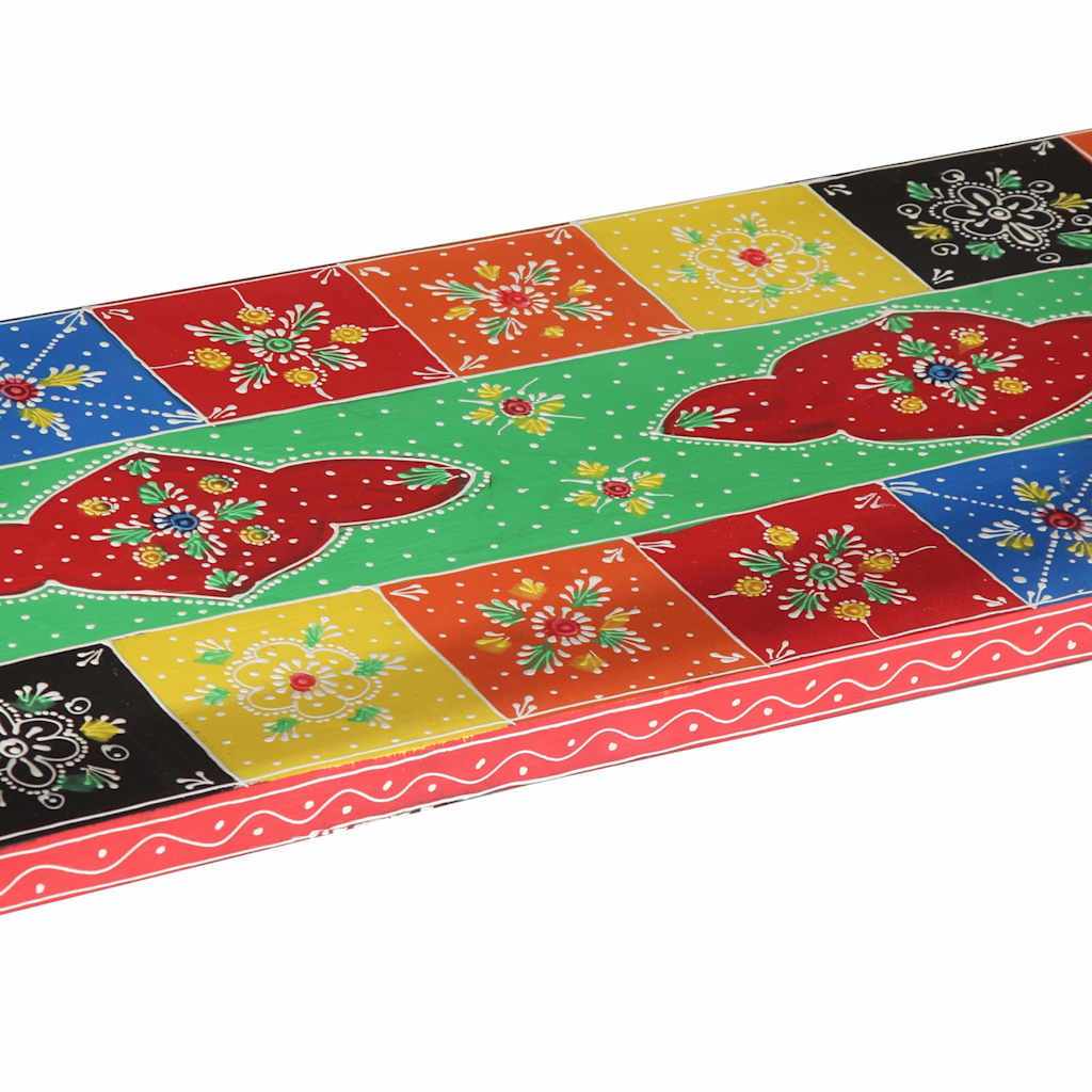 vidaXL Konsola z szufladą Wielokolorowe 100 x 30 x 77 cm