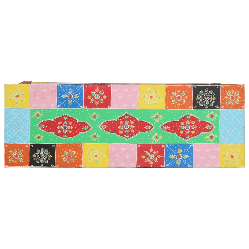 vidaXL Konsola z szufladą Wielokolorowe 100 x 30 x 77 cm
