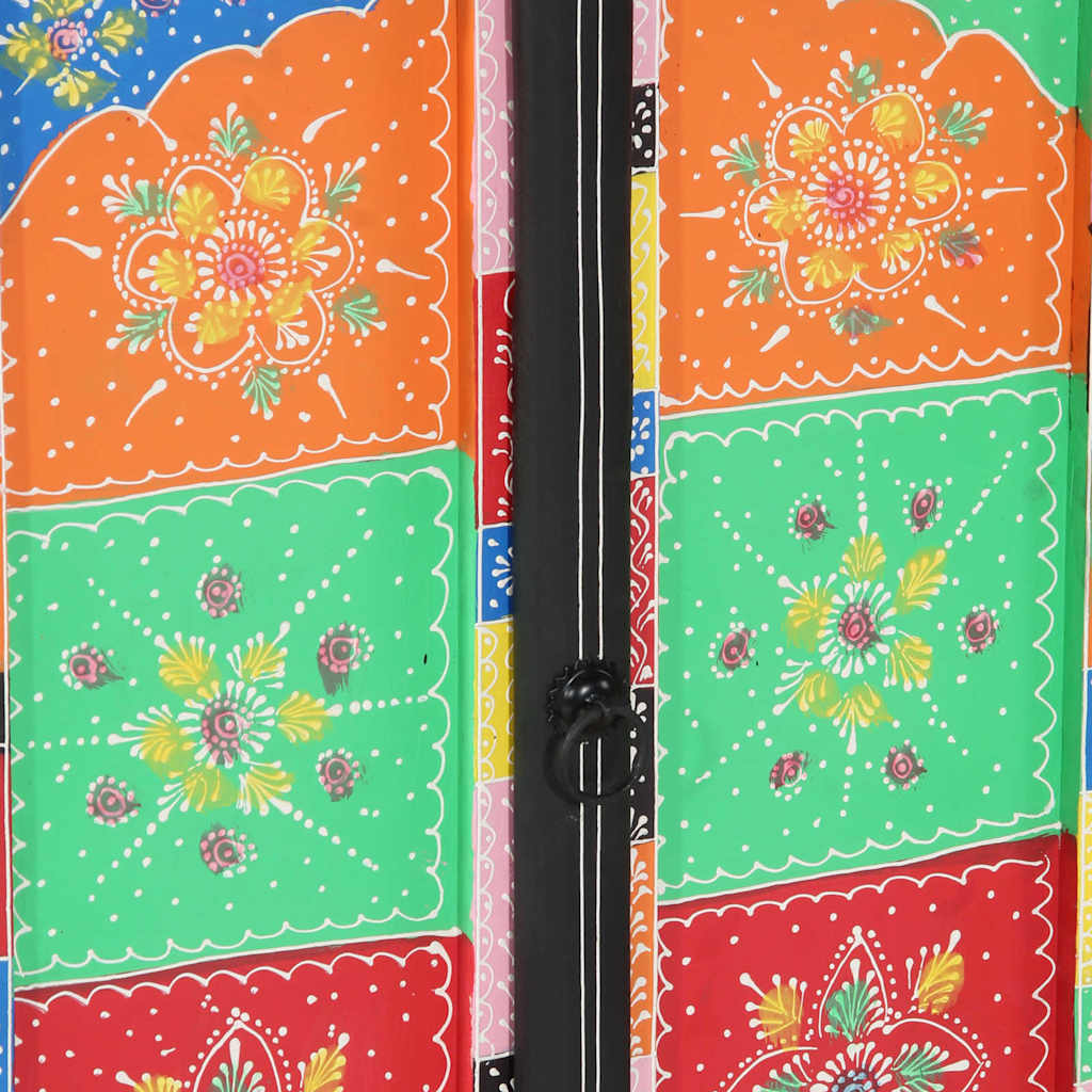 vidaXL Konsola z półką z przechowywaniem Wielokolorowe 50 x 30 x 70 cm