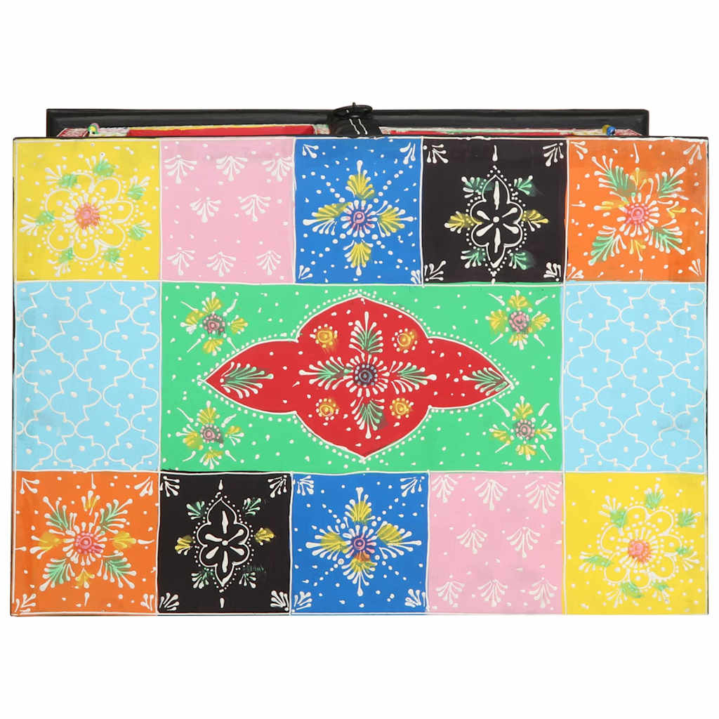 vidaXL Konsola z półką z przechowywaniem Wielokolorowe 50 x 30 x 70 cm