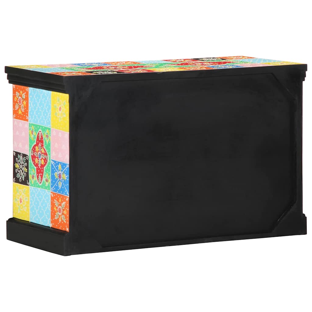 vidaXL Szafka pod telewizor z szufladą Wielokolorowe 80 x 35 x 50 cm