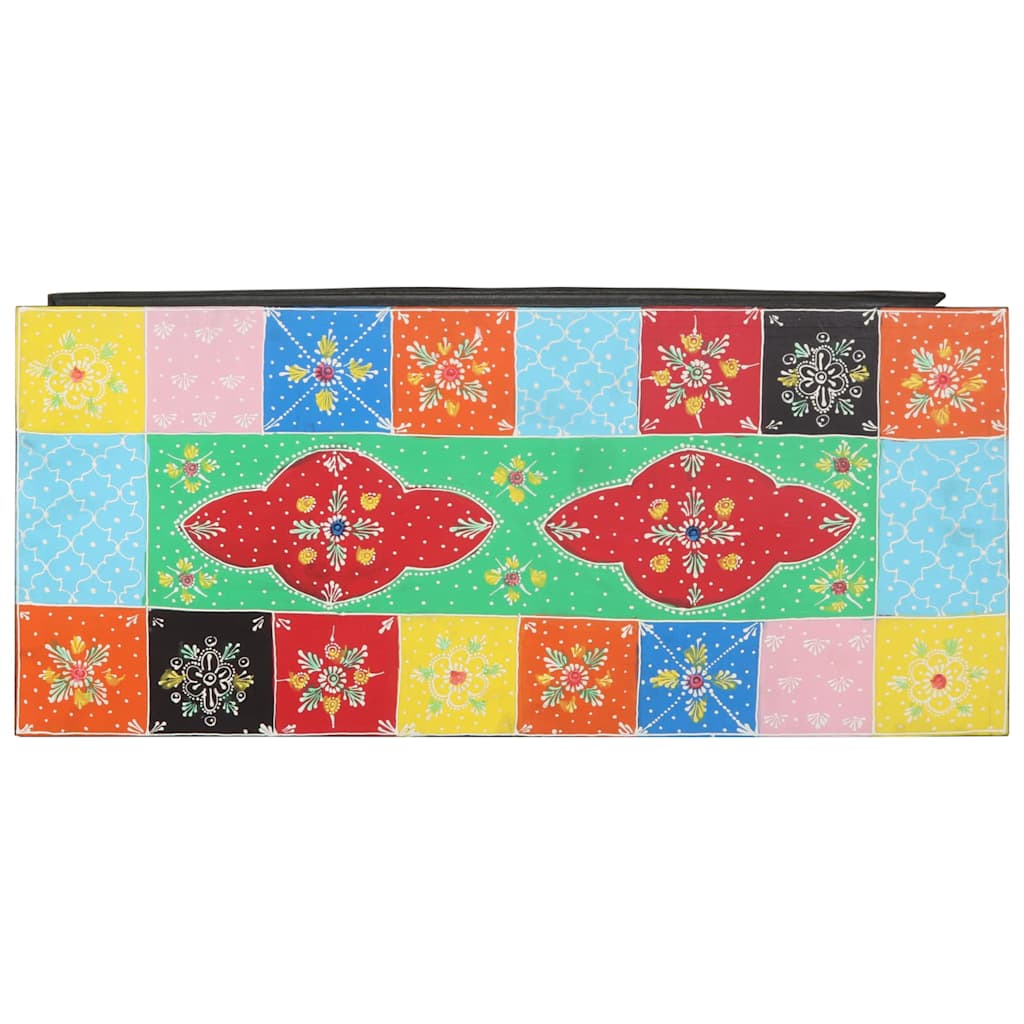 vidaXL Szafka pod telewizor z szufladą Wielokolorowe 80 x 35 x 50 cm