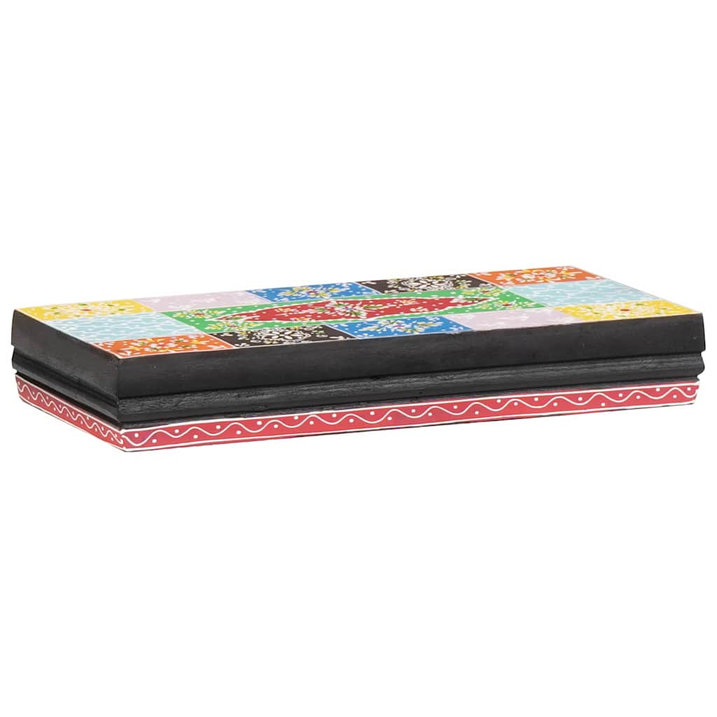 vidaXL Półki ścienne Wielokolorowe 40 x 20 x 6 cm Drewno z mango