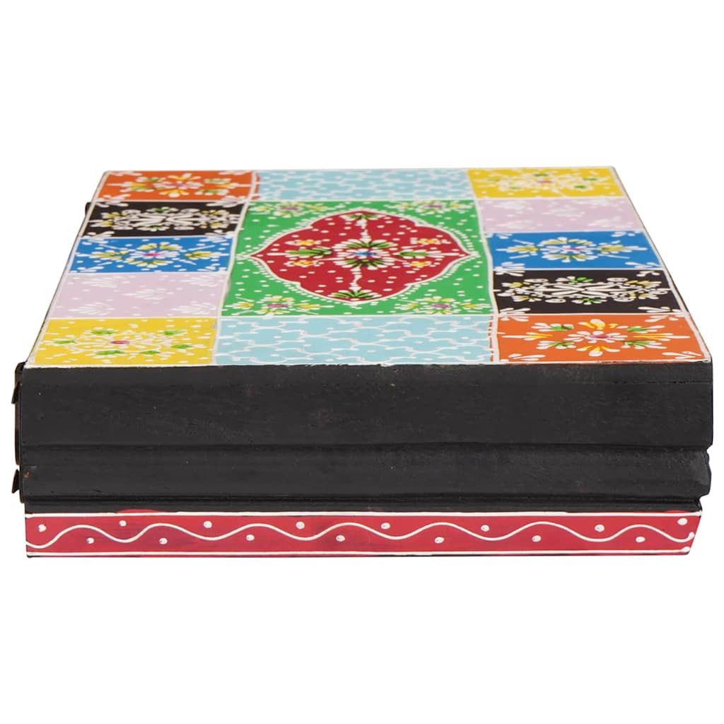 vidaXL Półki ścienne Wielokolorowe 40 x 20 x 6 cm Drewno z mango