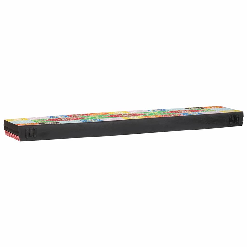 vidaXL Półki ścienne Wielokolorowe 100 x 20 x 6 cm Drewno z mango