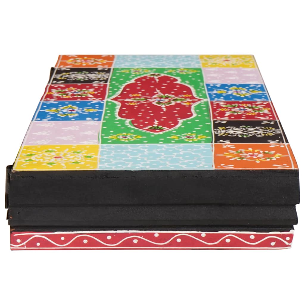 vidaXL Półki ścienne 3 pcs Wielokolorowe 100 x 20 x 6 cm