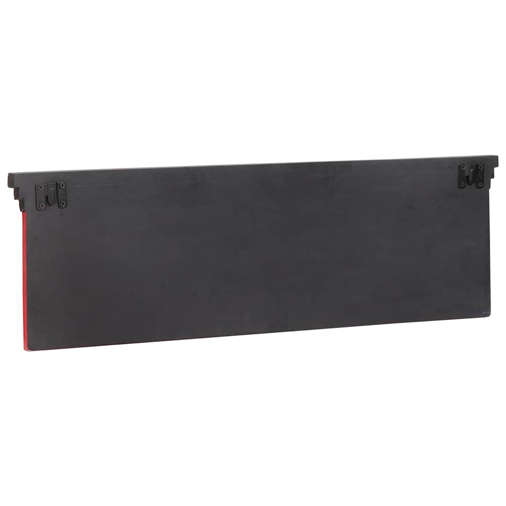 vidaXL Wieszak na płaszcze Czarny 80 x 25 x 2 cm Drewno z mango