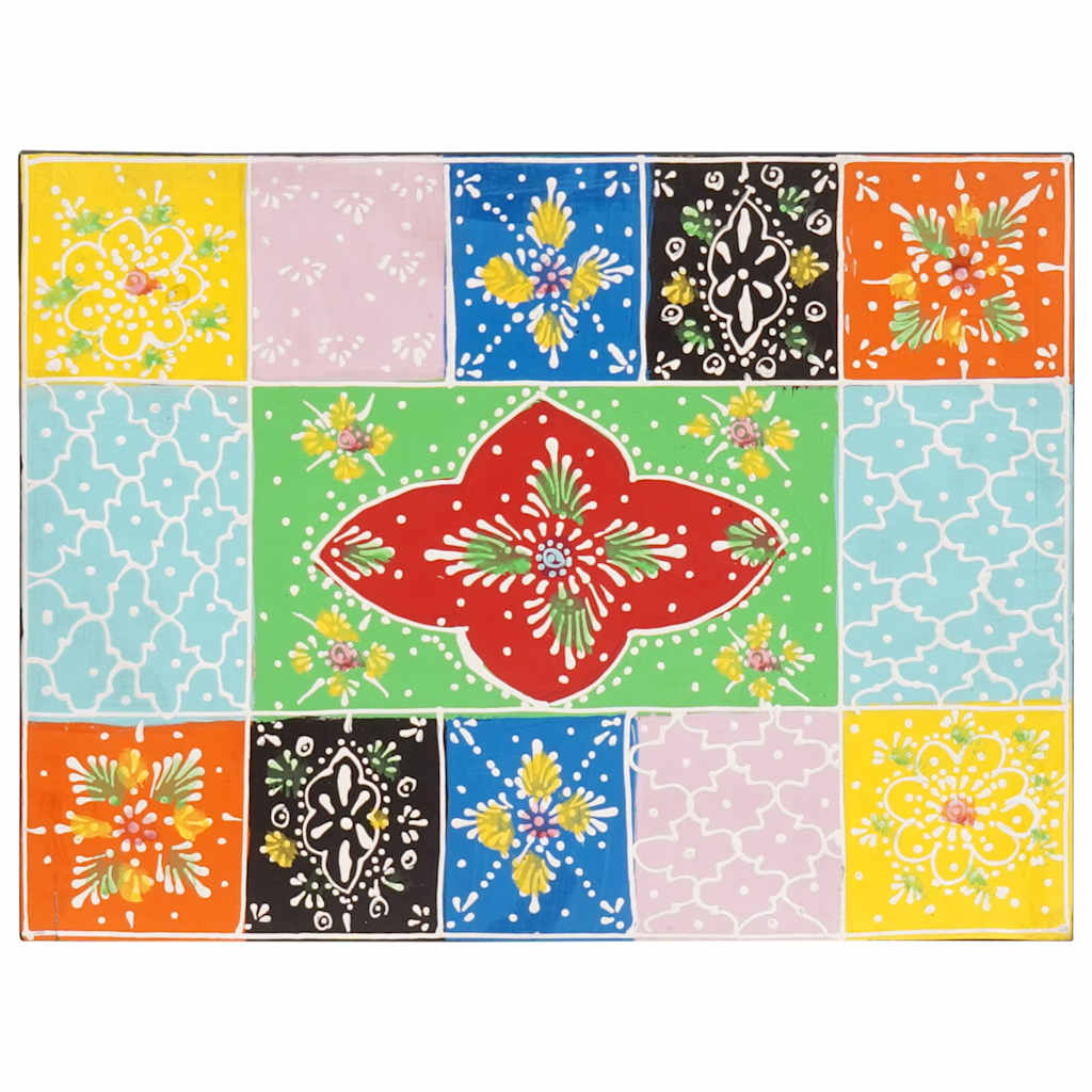 vidaXL Szafka Nocna z szufladą 2 pcs Wielokolorowe 40 x 30 x 40 cm