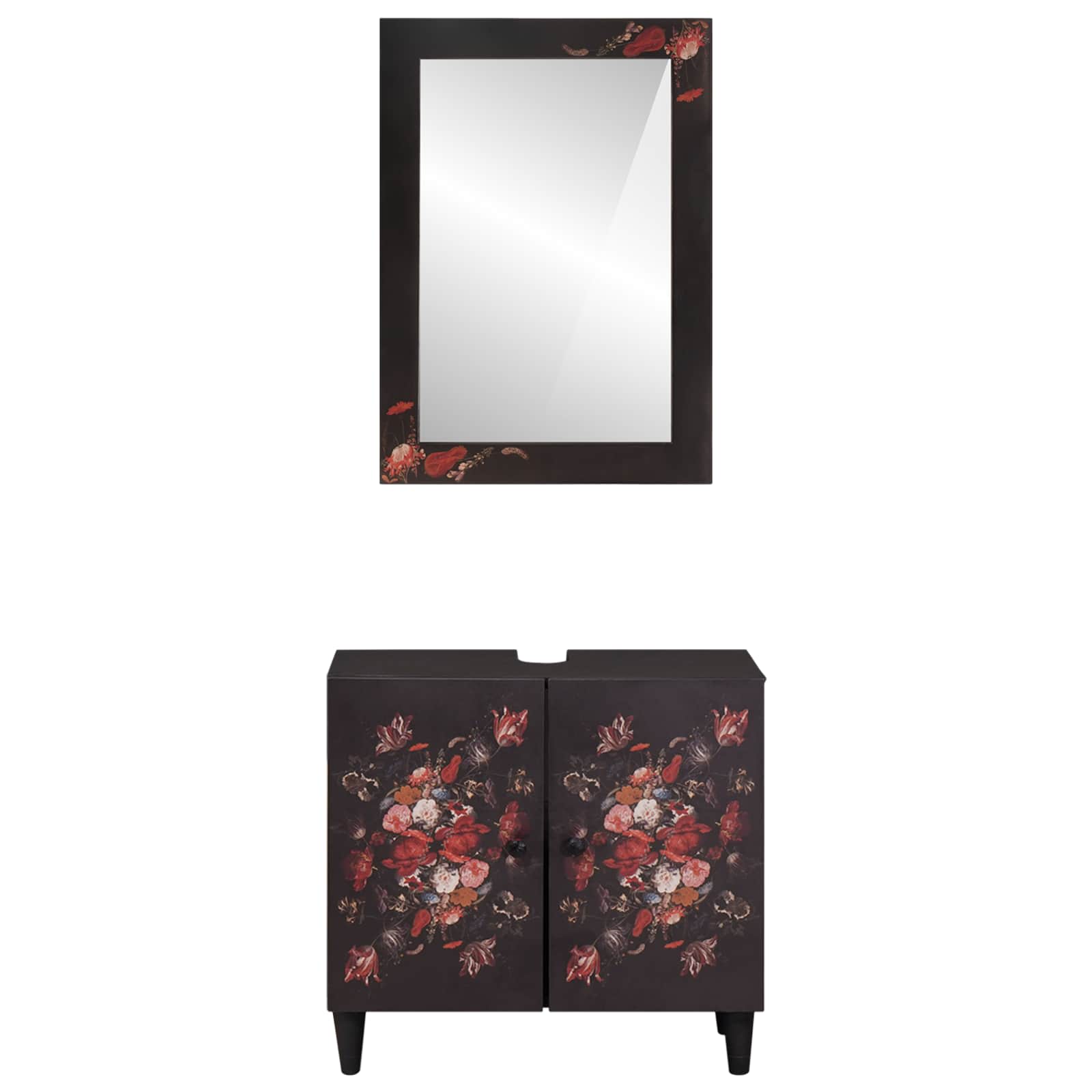 vidaXL Zestaw Szafek Łazienkowych 2 szt. 62 x 33 x 58 cm