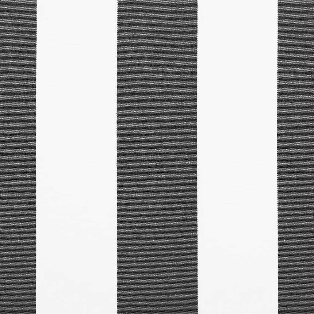 vidaXL Automatyczna markiza, antracytowo-biała, 450x300 cm