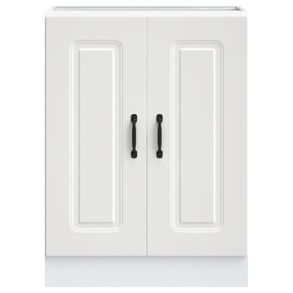 vidaXL Szafka pod zlewozmywak, Kalmar, biała, 60x46x81,5 cm