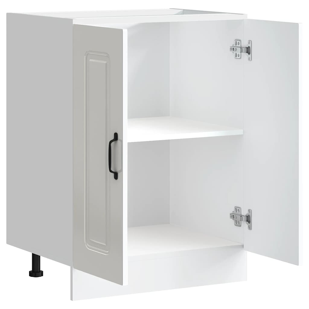 vidaXL Szafka pod zlewozmywak, Kalmar, biała, 60x46x81,5 cm