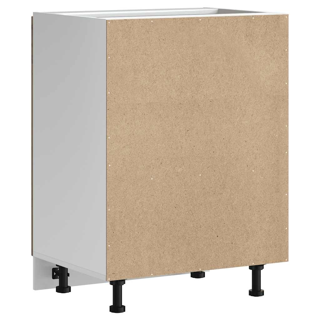 vidaXL Szafka pod zlewozmywak, Kalmar, stare drewno, 60x46x81,5 cm