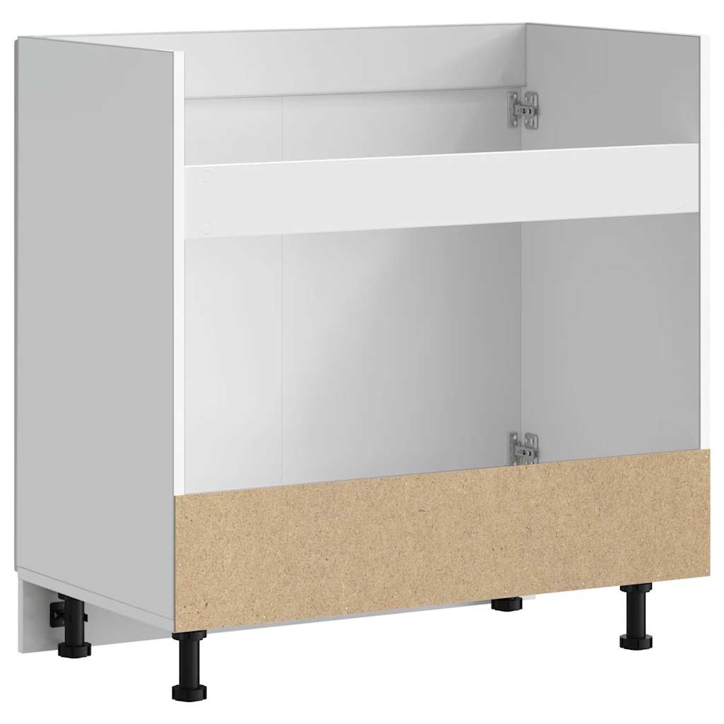 vidaXL Szafka pod zlewozmywak, Kalmar, biała, 80x46x81,5 cm
