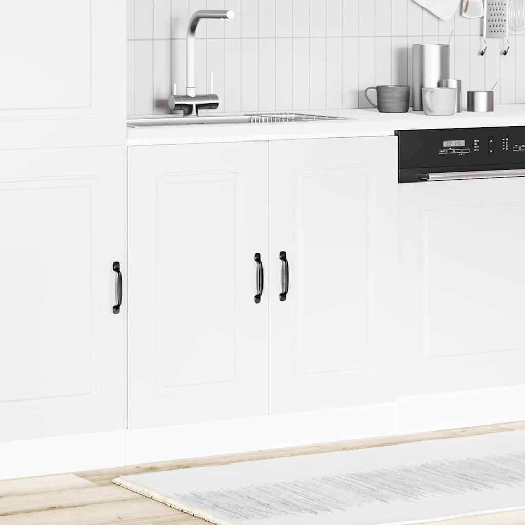 vidaXL Szafka pod zlewozmywak, Kalmar, biała, 80x46x81,5 cm