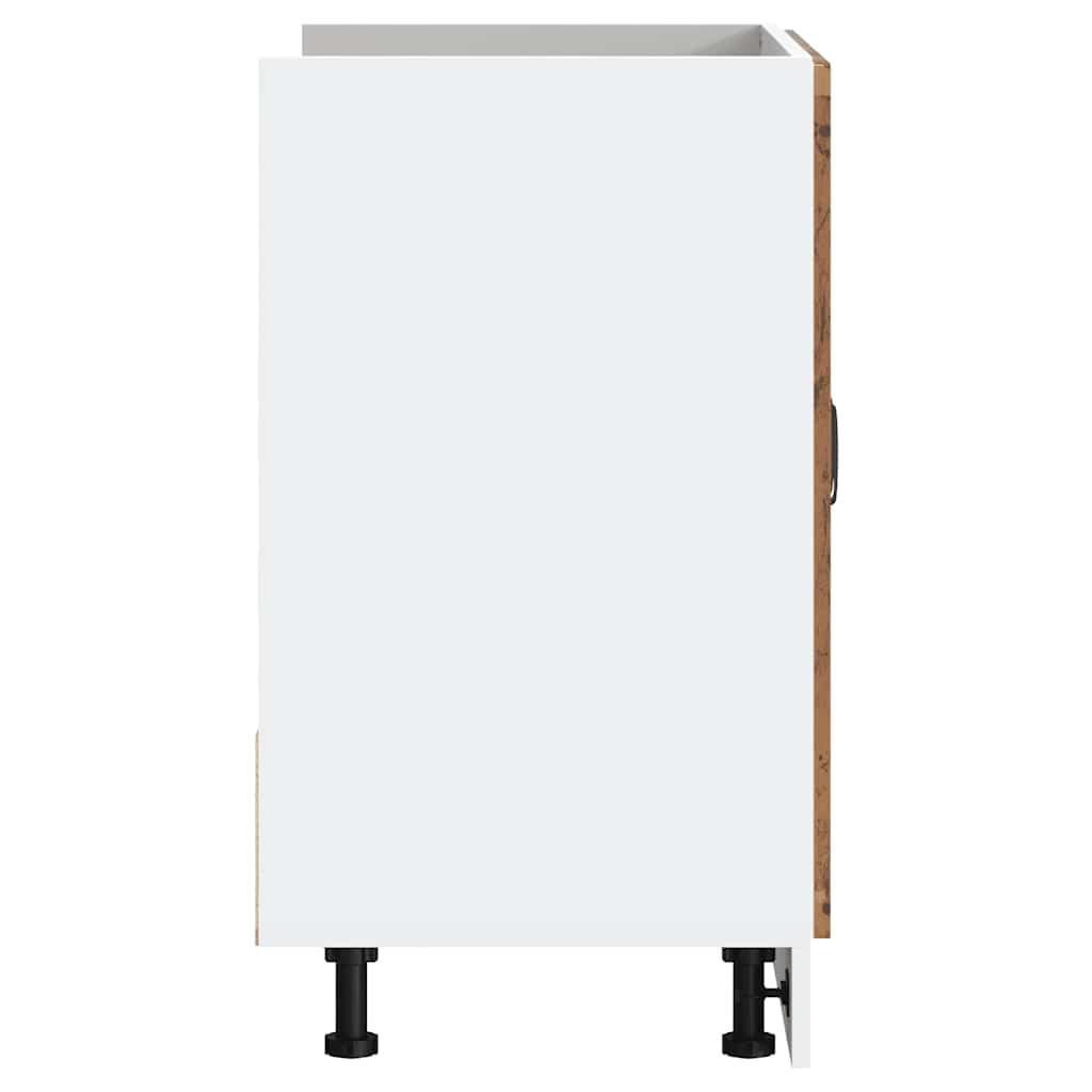 vidaXL Szafka pod zlewozmywak, Kalmar, stare drewno, 80x46x81,5 cm