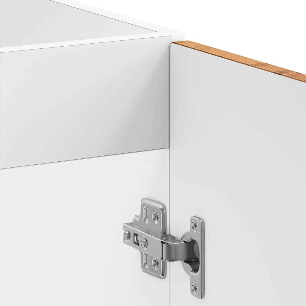 vidaXL Szafka pod zlewozmywak, Kalmar, stare drewno, 80x46x81,5 cm