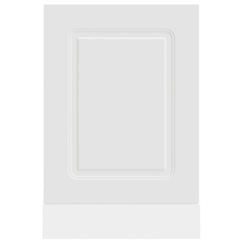 vidaXL Panel do zmywarki, Kalmar, biały, 45x1,5x57 cm