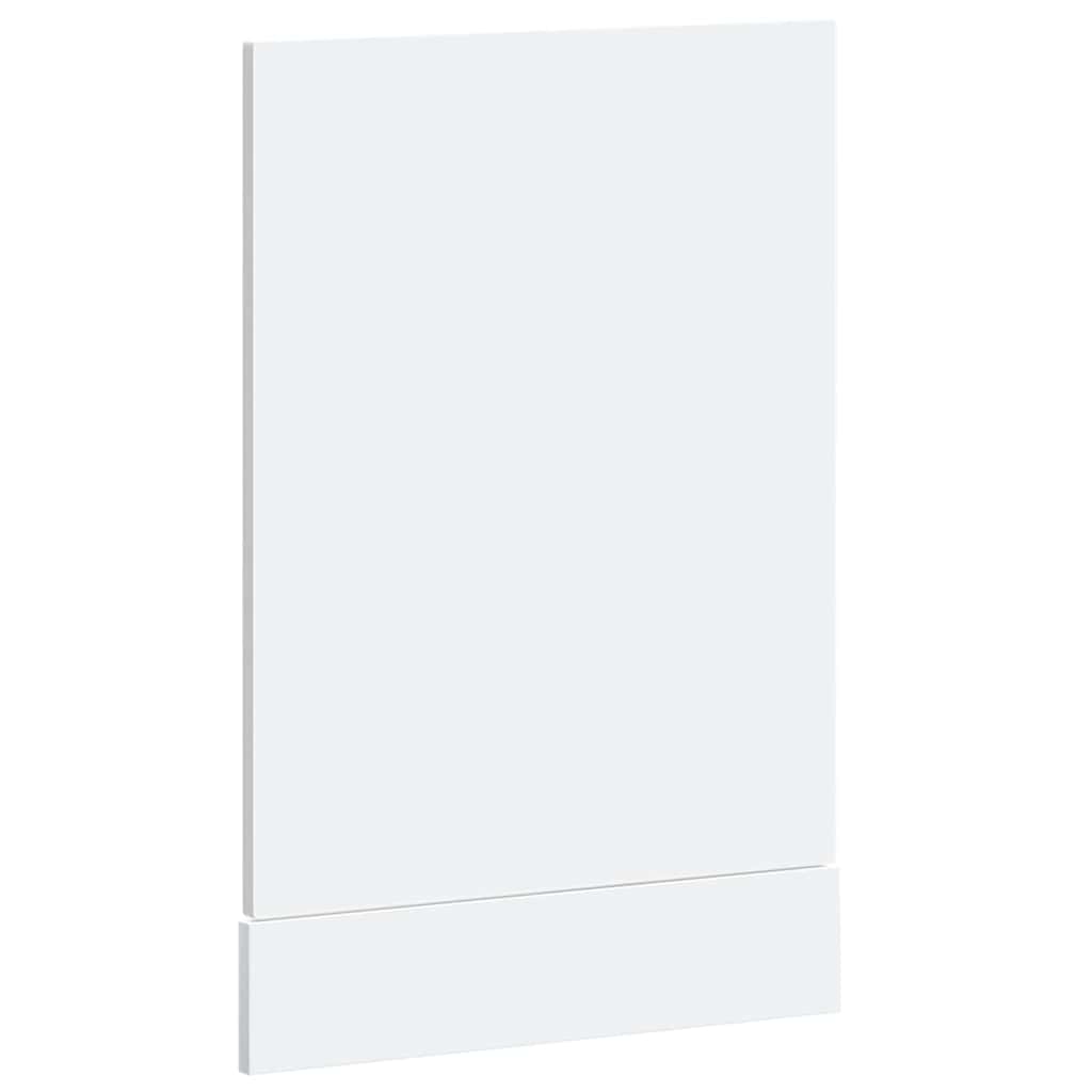 vidaXL Panel do zmywarki, Kalmar, biały, 45x1,5x57 cm
