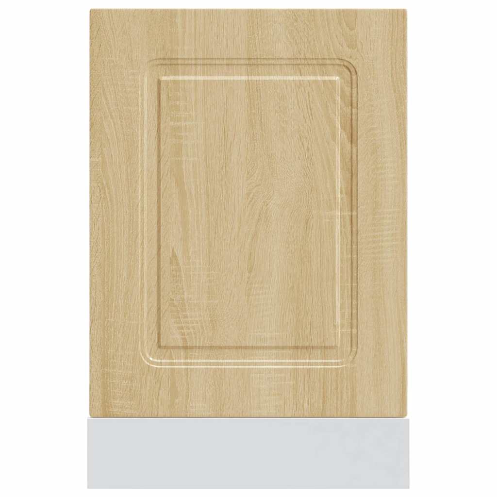 vidaXL Panel do zmywarki, Kalmar, dąb sonoma, 45x1,5x57 cm