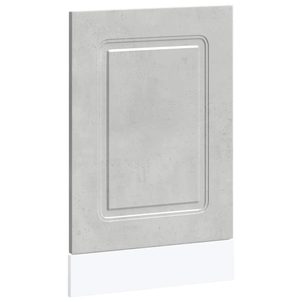 vidaXL Panel do zmywarki, Kalmar, szarość betonu, 45x1,5x57 cm