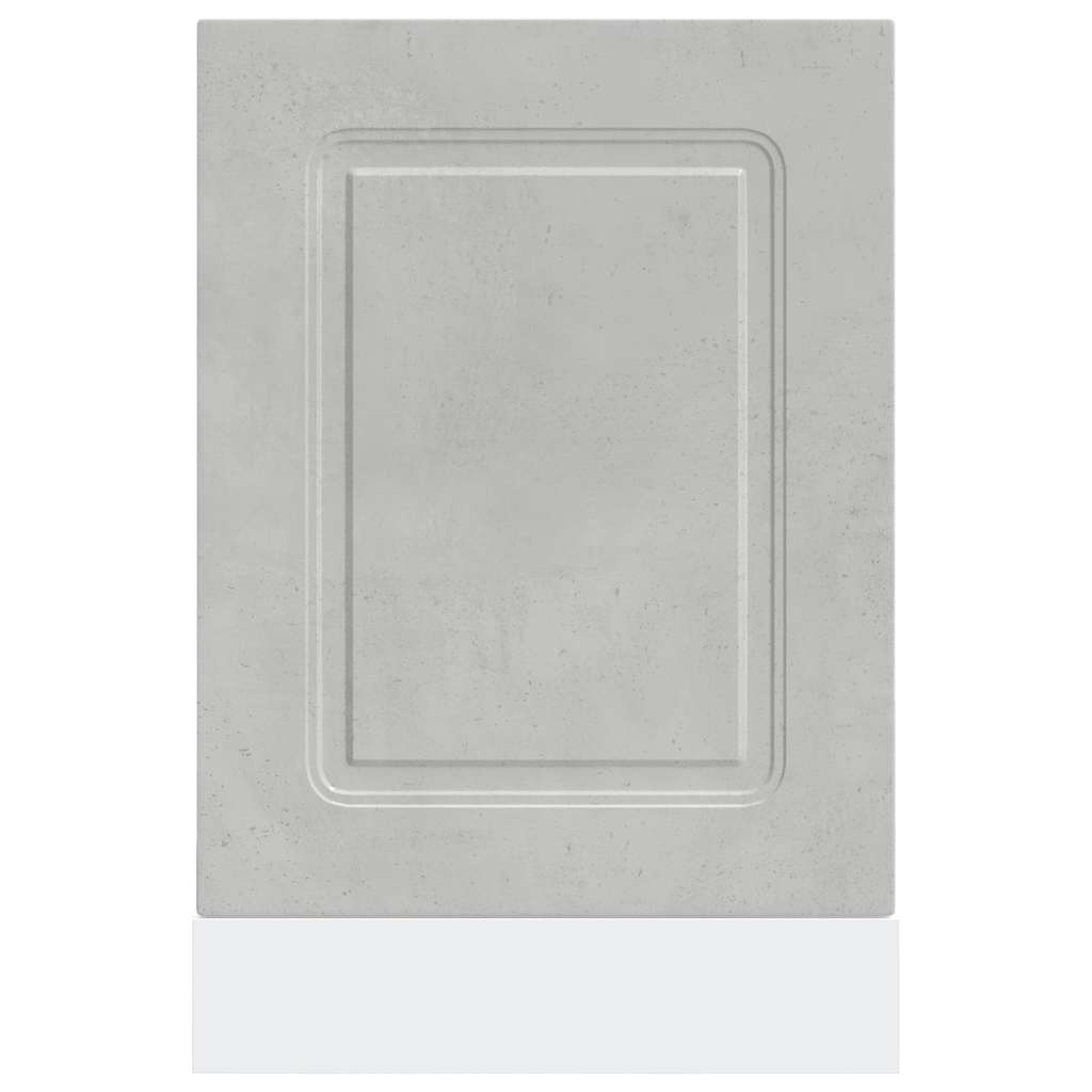 vidaXL Panel do zmywarki, Kalmar, szarość betonu, 45x1,5x57 cm