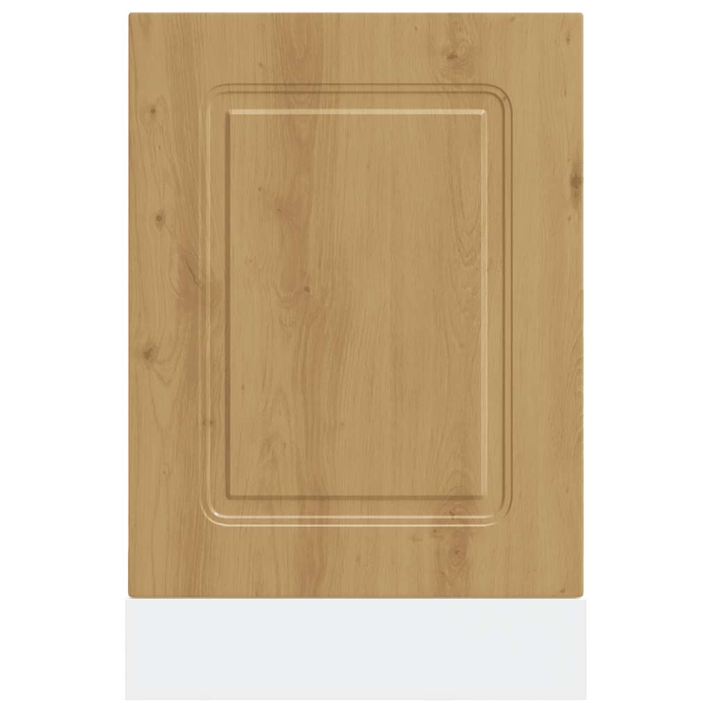 vidaXL Panel do zmywarki, Kalmar, dąb artisan, 45x1,5x57 cm