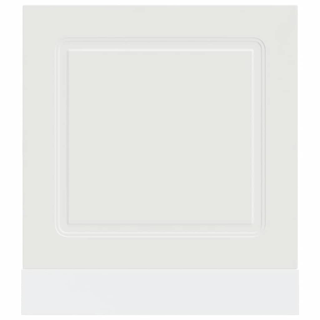vidaXL Panel do zmywarki, Kalmar biały, 60x1,5x57 cm