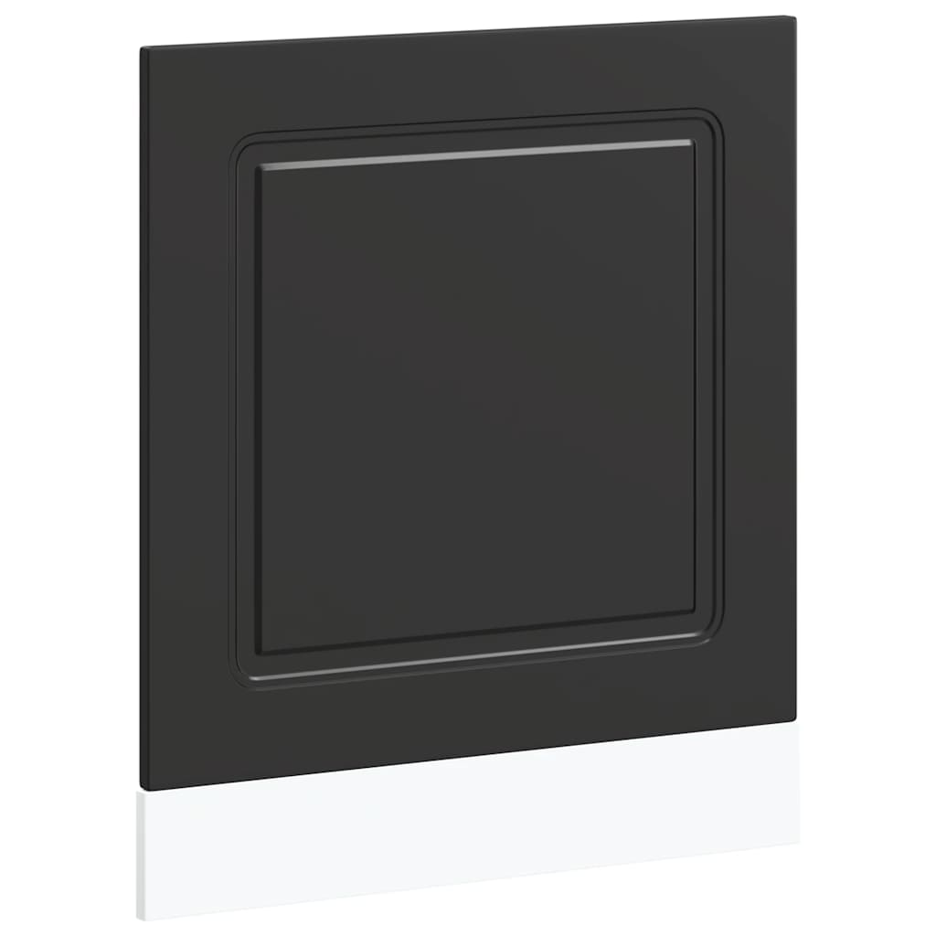 vidaXL Panel do zmywarki, Kalmar, czarny, 60x1,5x57 cm